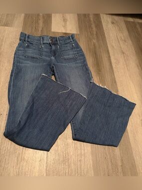 Express Bell Flare Mid Rise size 0